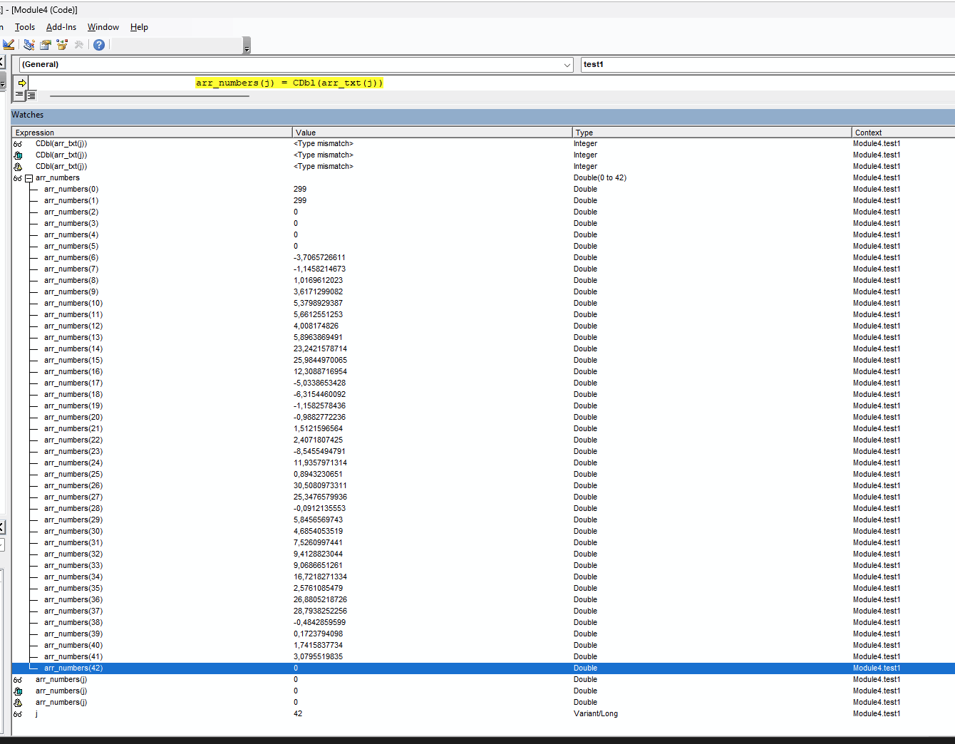 Run time error 13 type mismatch - Сообщество Microsoft