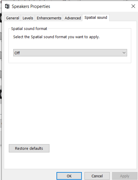 22++ 71 surround sound not detected information