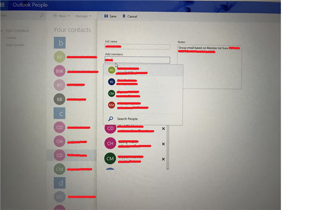 Help! Why Can't I Add Some Of My Contacts To A Group?! - Microsoft ...