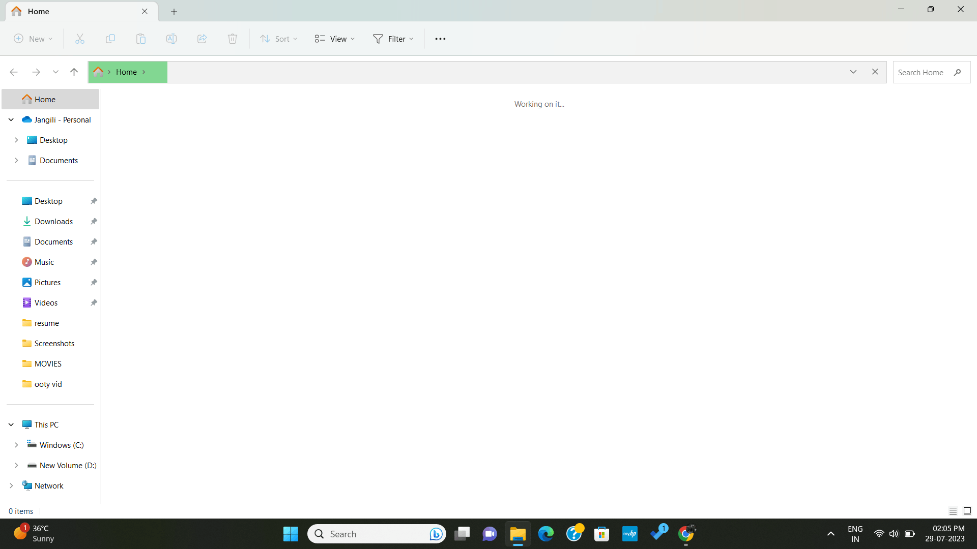 File explorer loading slow microsoft community