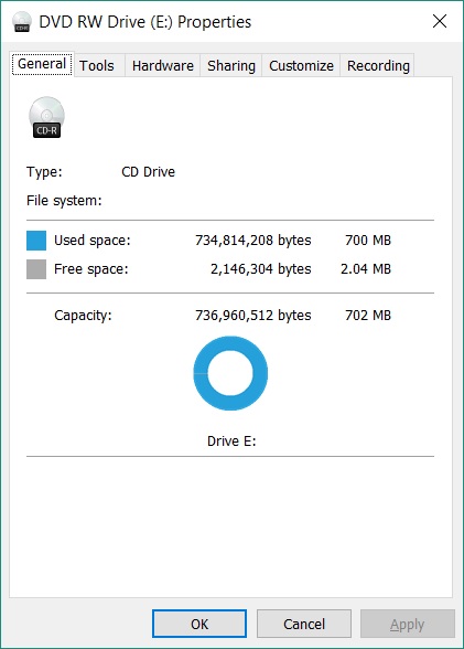 Burn Disk Not Working In Windows 10 Explorer Microsoft Community