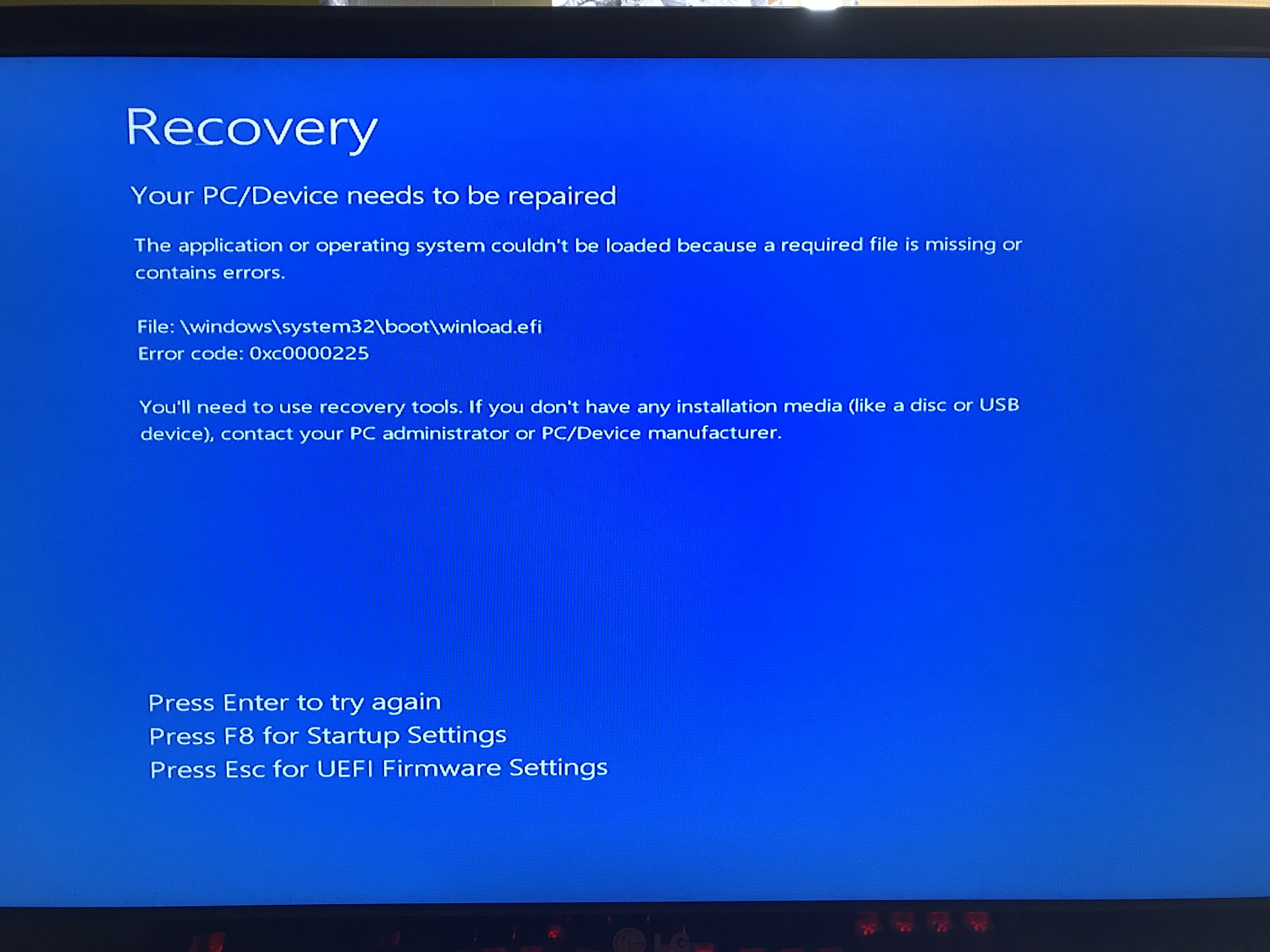 Błąd Przy Próbie Instalacji Windowsa Z Pendrive Microsoft Community 5274