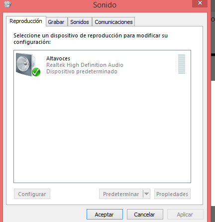 Windows 8.1 Audifonos bluetooth apareado pero sonido no lo