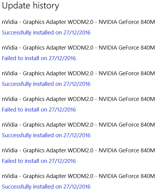 Nvidia geforce 840m hot sale drivers windows 10