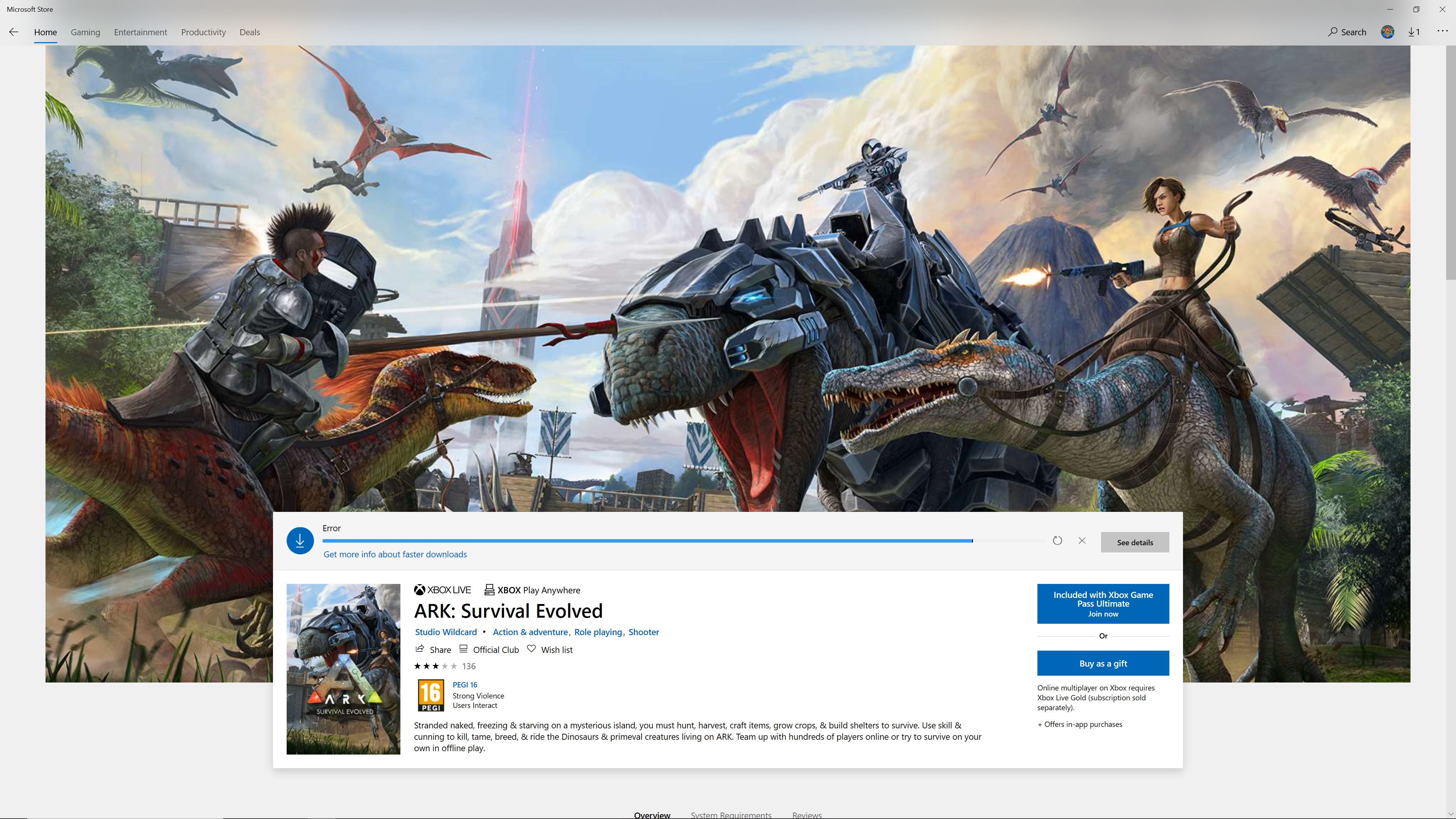 Microsoft store ark deals survival