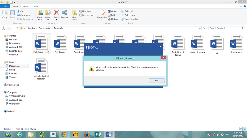 Microsoft office cannot open this file because some parts are missing or invalid что делать