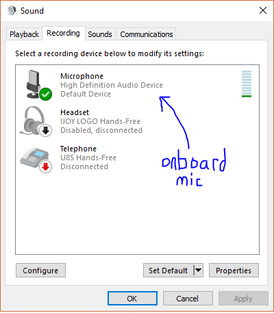 How to use earphones as discount mic on pc windows 10