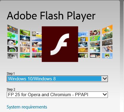 Como atualizar Adobe Flash Player no Opera