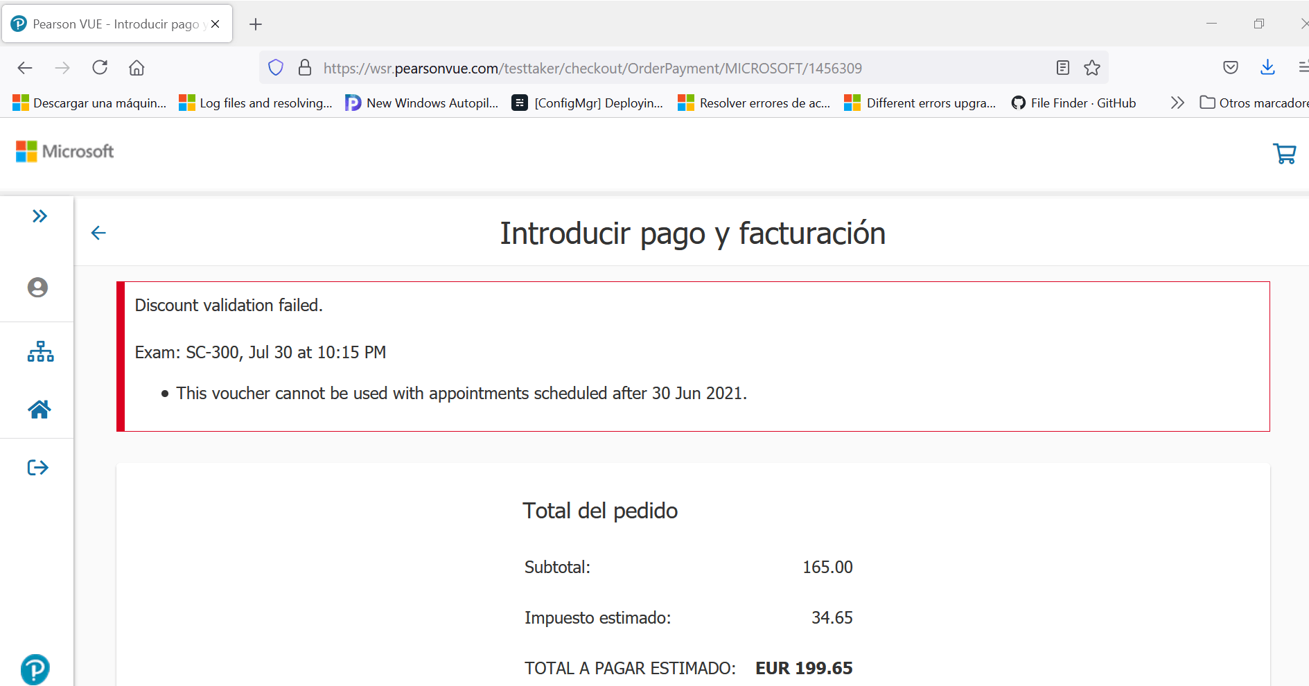 Reliable SC-300 Test Duration