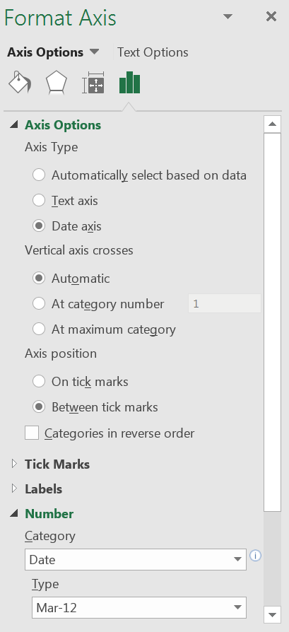 format axis excel chart 365 in date PivotChart Change Microsoft axis  format Community