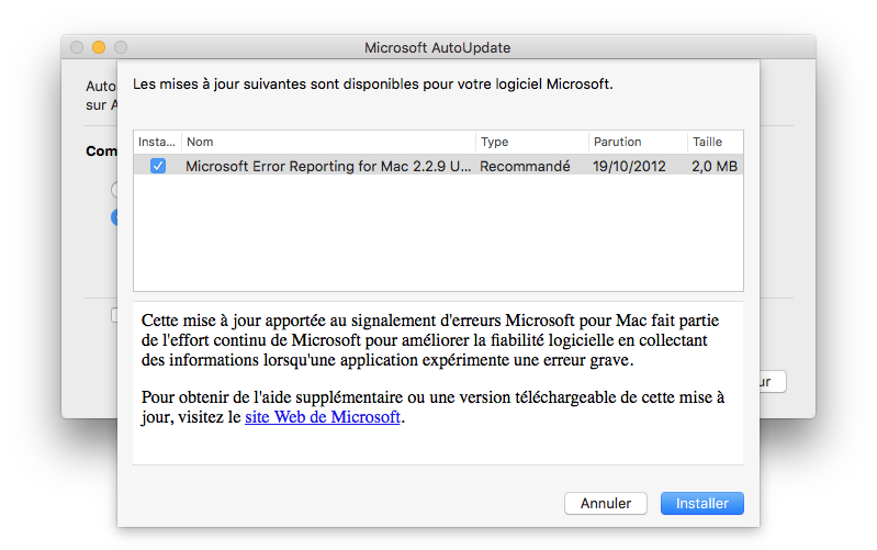 Microsoft autoupdate 4.0 for mac in a loop free