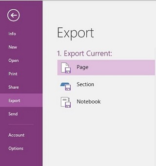 How to do you export a OneNote file as a Pdf? - Microsoft Community