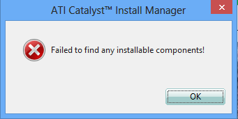 I want to install ATI graphic driver for Radeon HD 4570 to Win8