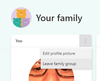 Cannot leave Microsoft Family - Microsoft Community