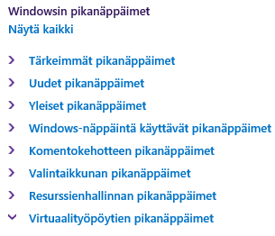 Virtuaalinen Työpöytä - Microsoft Community