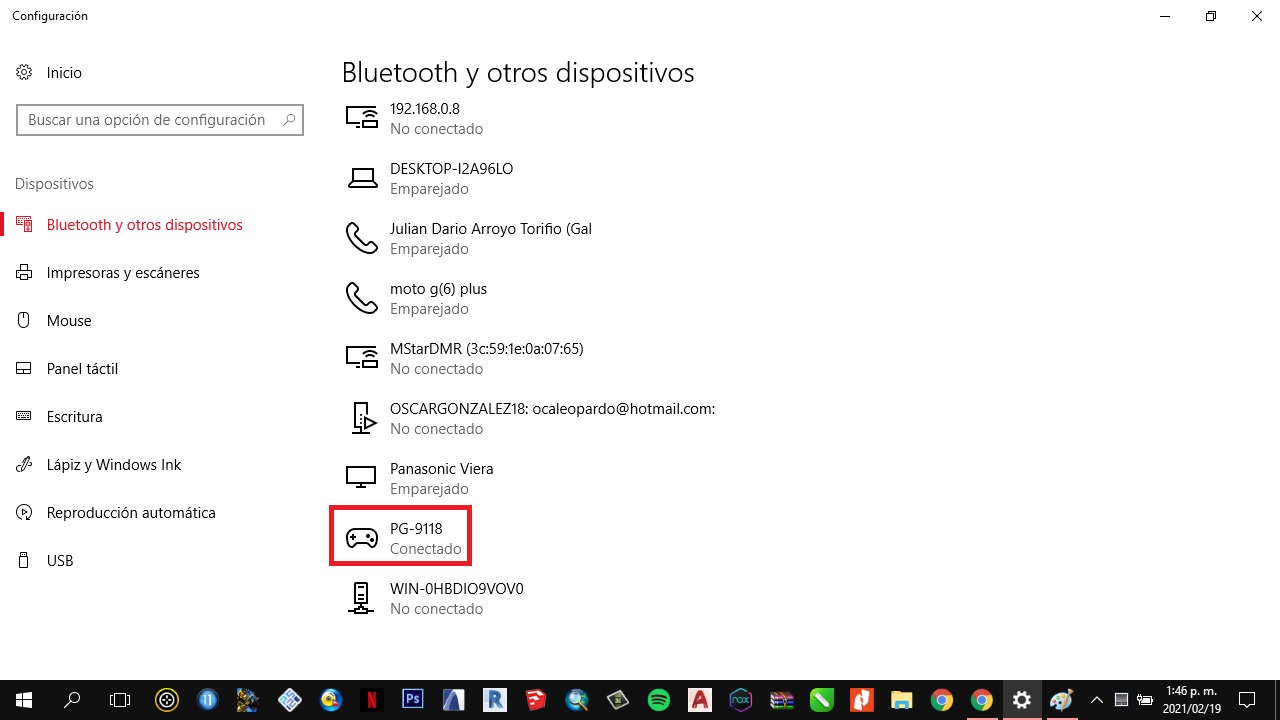 No se reconoce mando con adaptador Bluetooth ≈ Windows 10 - Microsoft  Community