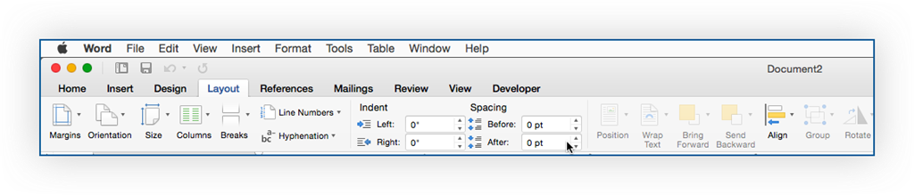 How To Remove Space After Paragraph In Word On Mac