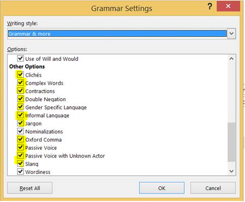 How To Check For Passive Voice In Word Mac
