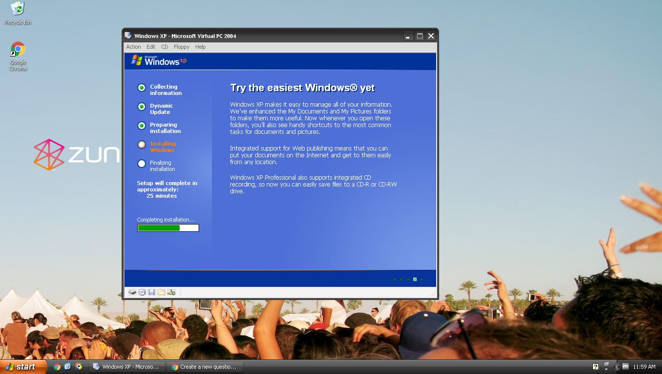 Windows Xp Setup Freezing At 25 Minutes Remaining Microsoft Community