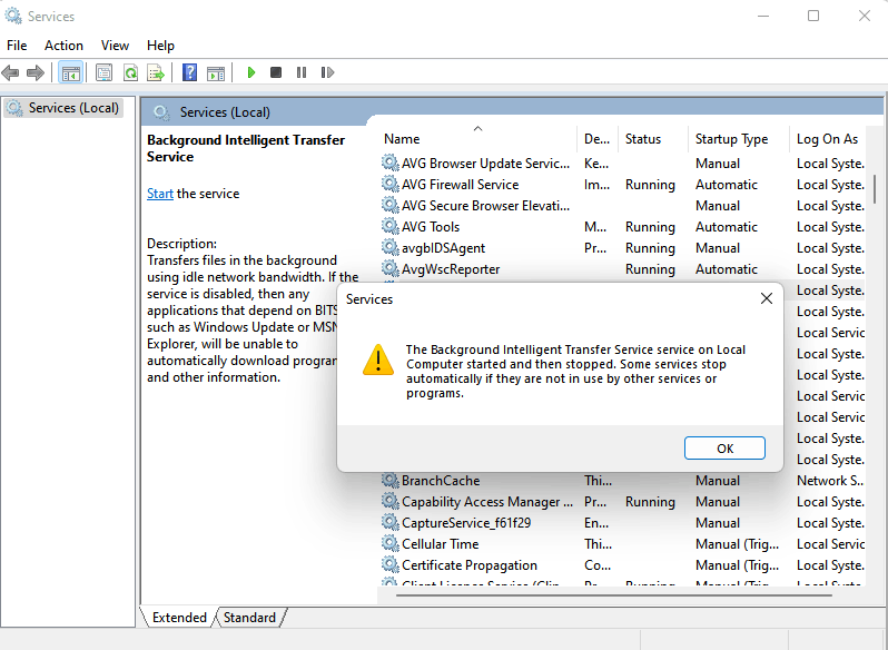 Service registration is missing or corrupt windows 7 не исправлено