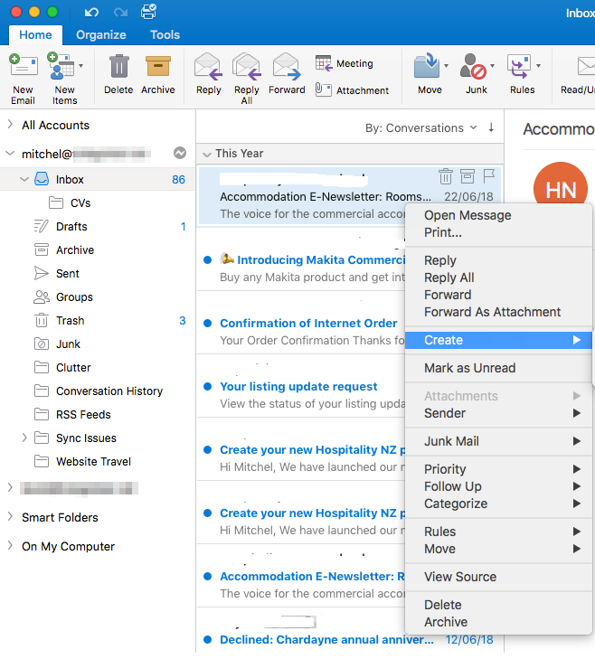 Tasks In Outlook 2016 For Mac