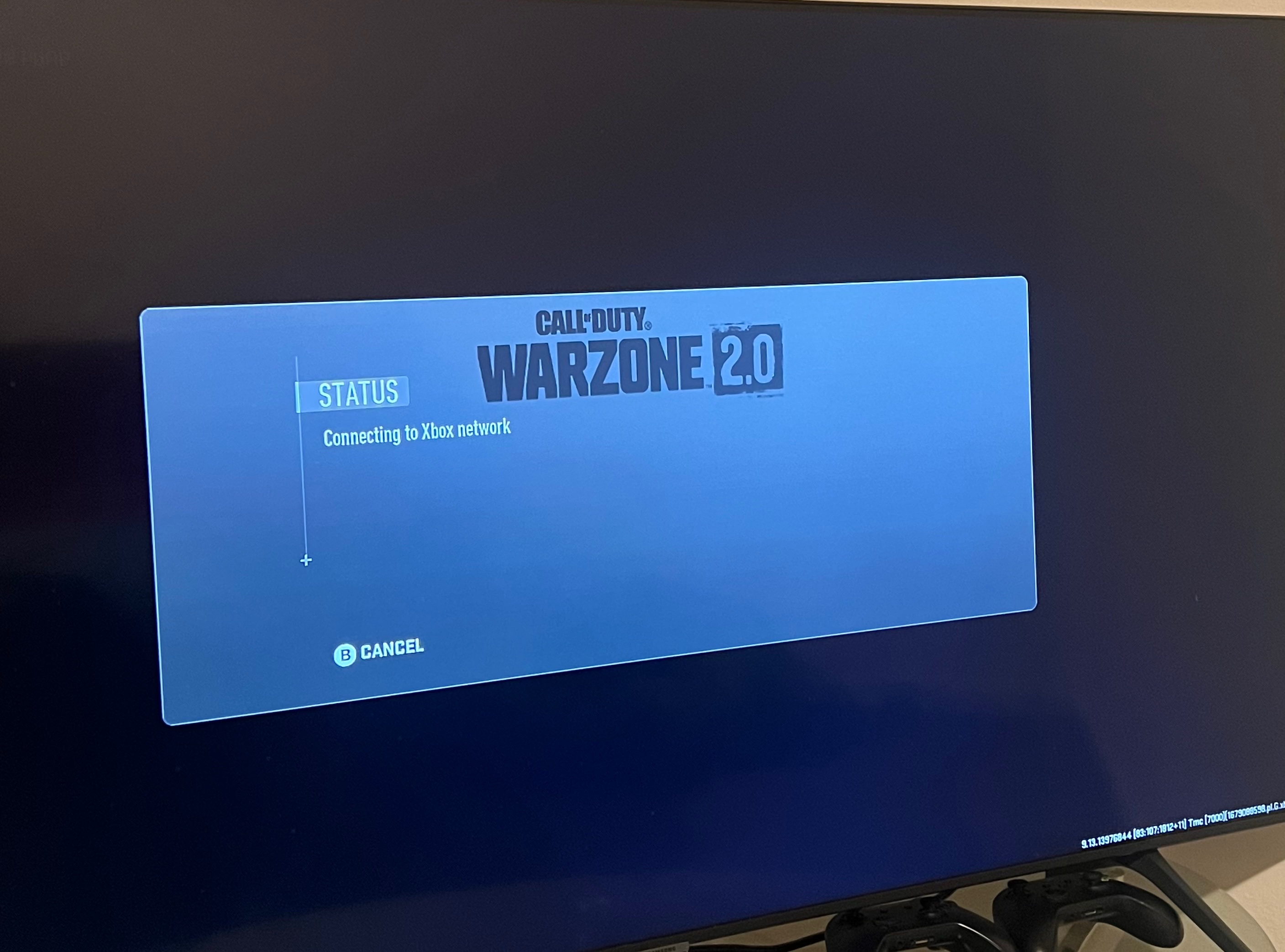 Warzone connecting shop to xbox live