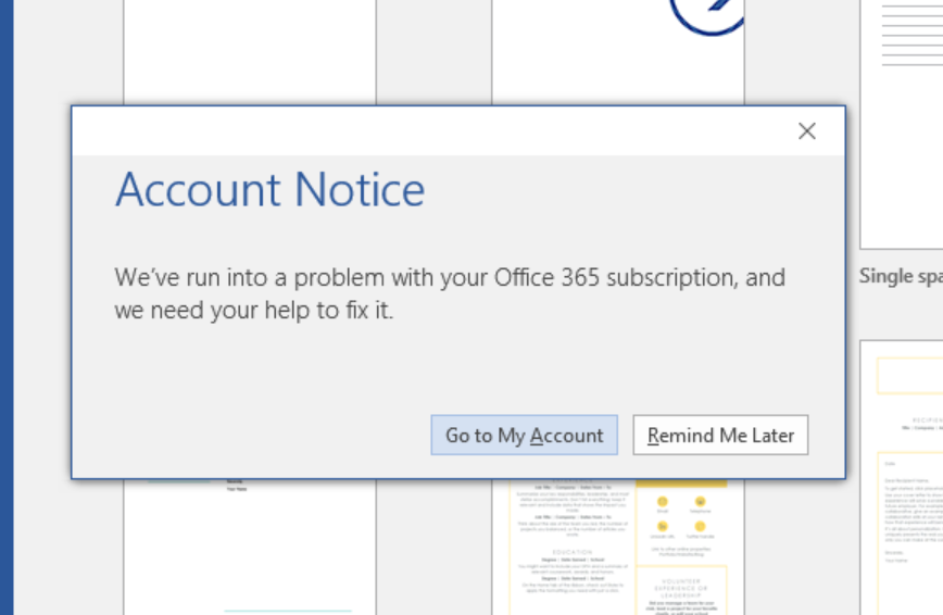 Unable To Activate Office 365 - Microsoft Community