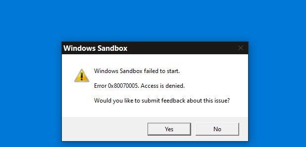 Песочница Windows. Windows Sandbox Error. Start=0 softmodeflag=0 windowmodeflag=1. Доступ к start