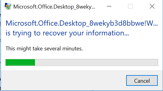 microsoft.office.desktop_8wekyb3d8bbwe!0 - Microsoft Community