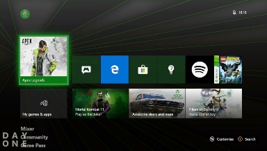 tabs on xbox