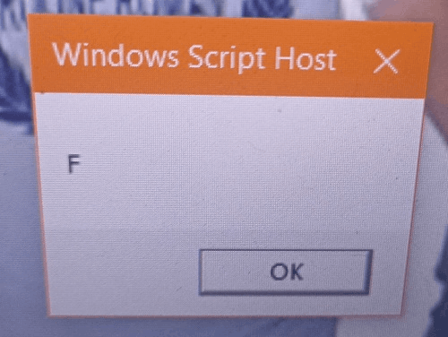 Microsoft Windows Based Script Host Keeps Popping Up - Microsoft.