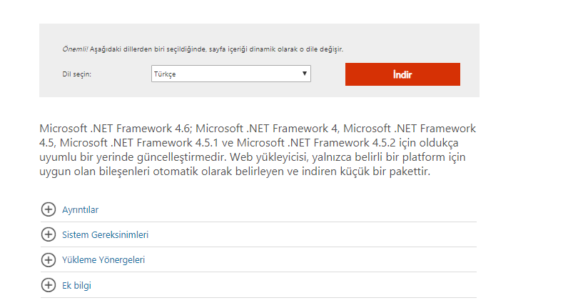 Framework Hatası Microsoft Community 9470