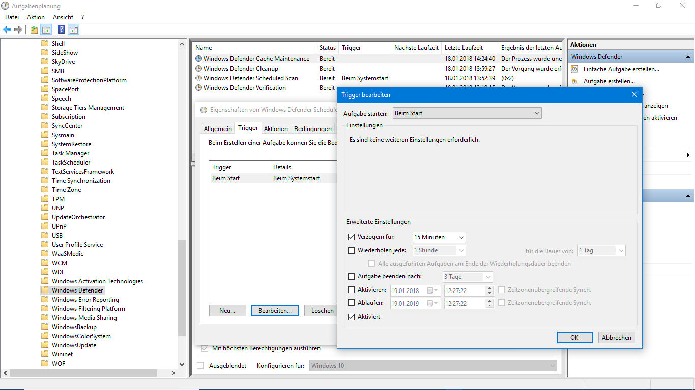 Windows Defender Probleme mit 3rd Party Virenscanner (Malwarebytes)