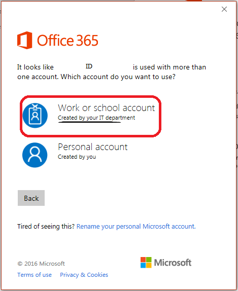 Microsoft office account sign in