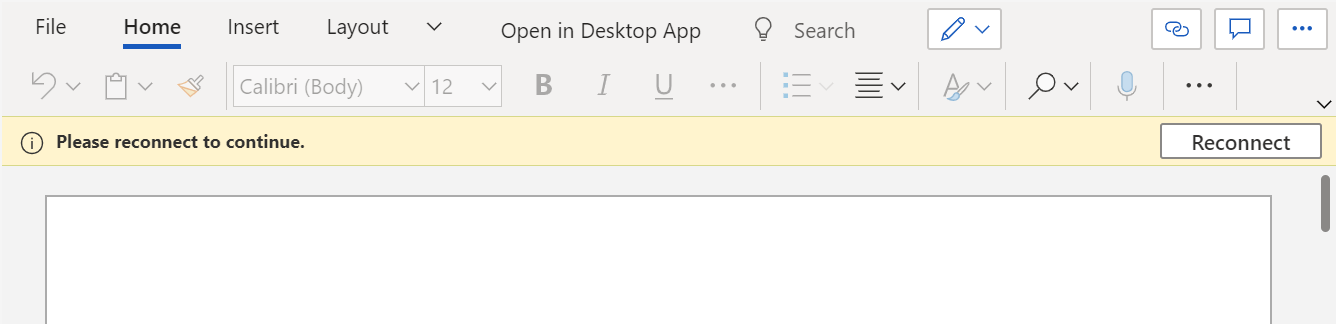 an-online-word-document-keeps-asking-to-reconnect-microsoft-community