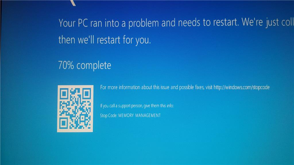 Blue Screen related with Microsoft Community