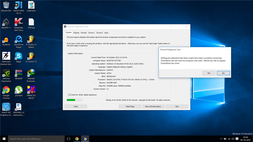 Dxdiag shows DirectX 12 Ultimate as Disabled. How to enable? - Microsoft  Community