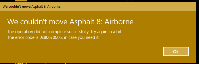 Cannot Move Or Install Windows 10 Apps On Another Drive Microsoft - cannot move or install windows 10 apps on another drive