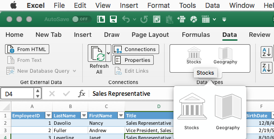 Microsoft Office For Mac Excel