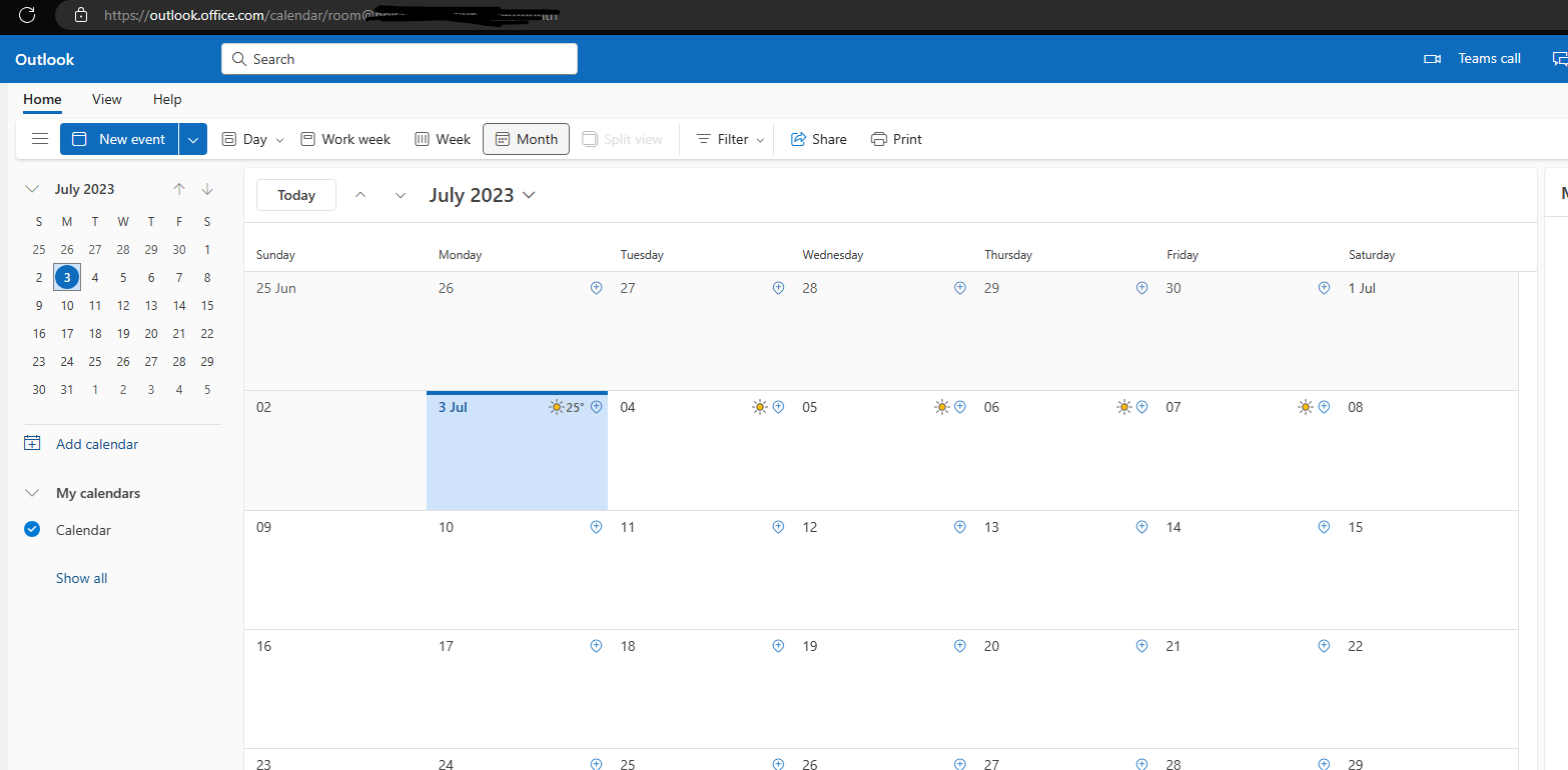 How I Do A View A Calendar For A Specific Conference Room? - Microsoft 