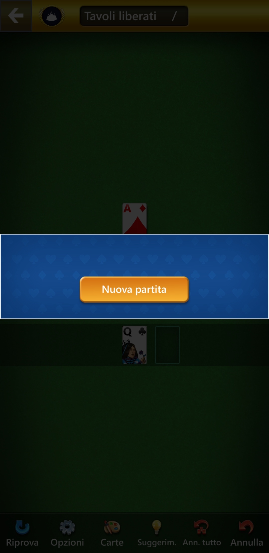 Bloccato Solitaire Game