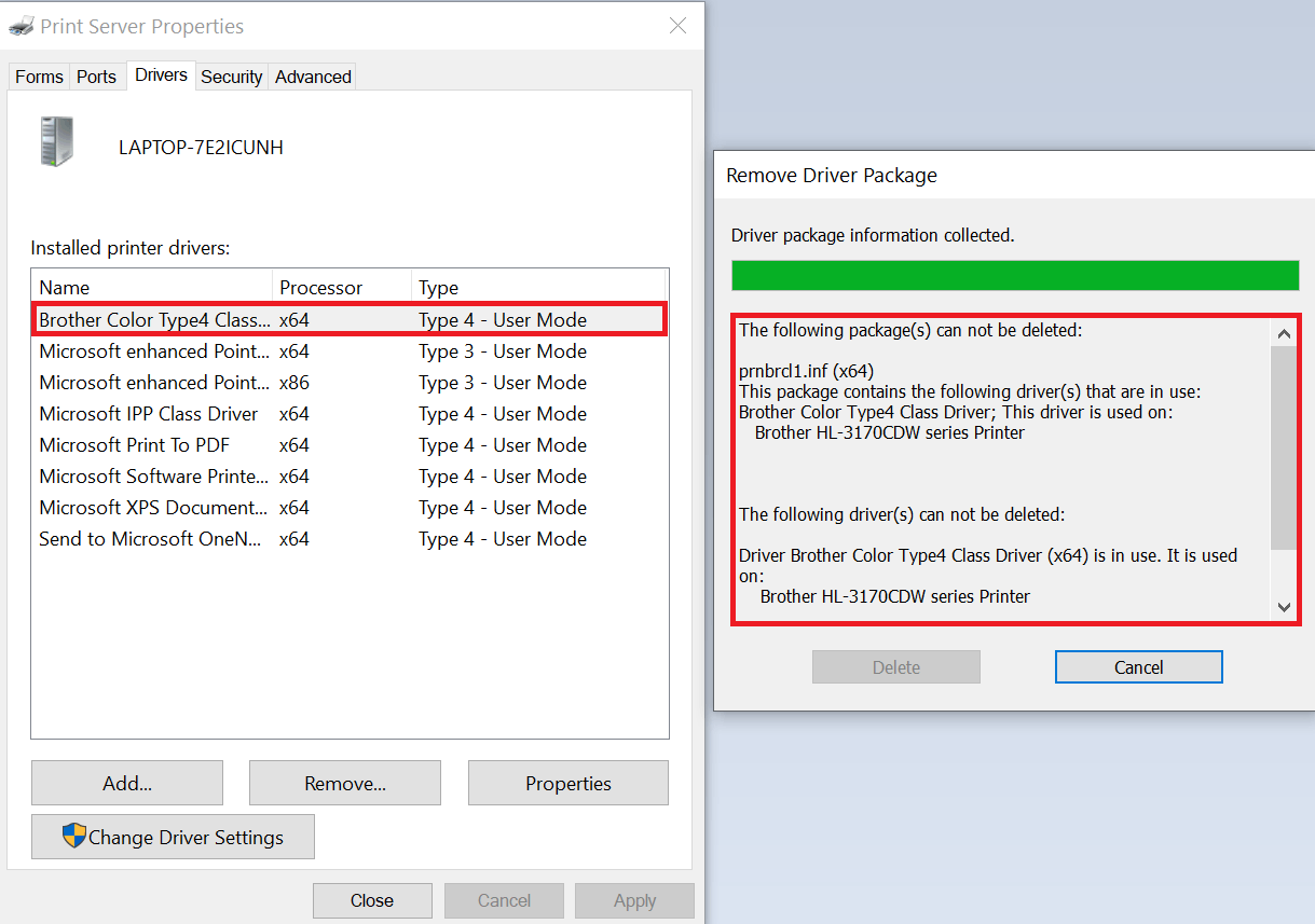 How To Remove A Hidden Printer From Printers Scanners Microsoft Community