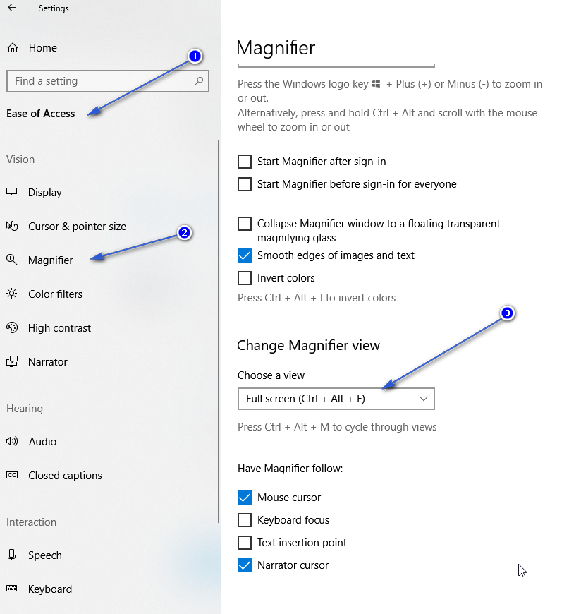 How do I resize the magnifier? - Microsoft Community