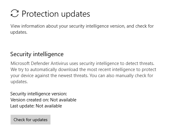 Security Intelligence Update For Microsoft Update Antivirus - KB226702 ...