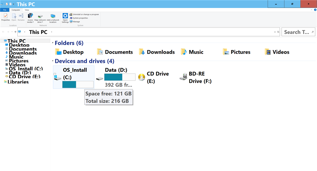 windows 7 file size viewer