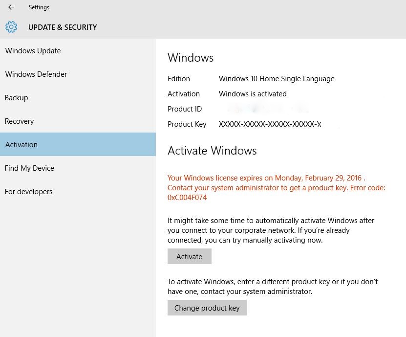 Your Windows Licence Will Expire Soon Windows 10 Expiration On