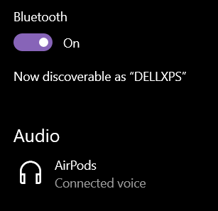 Windows 10 connect cheap airpods