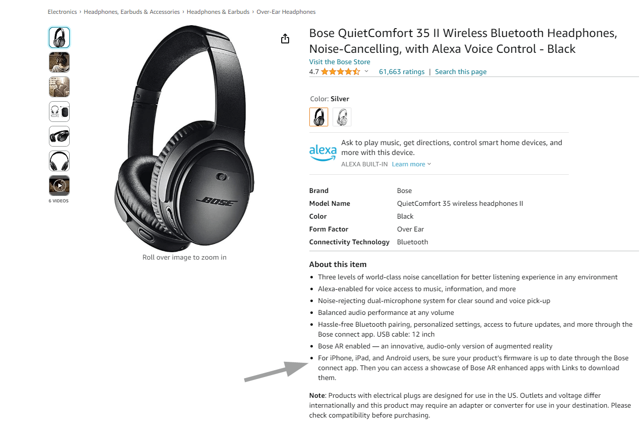 Bose qc35 shop windows