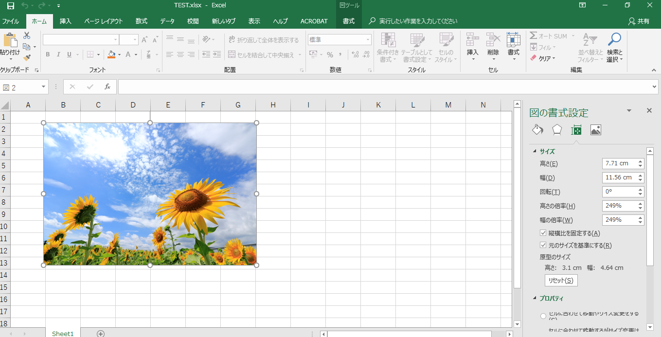 Excel16において Excelブック Xlsx のシートに挿入されている画像形式の確認方法 Microsoft コミュニティ