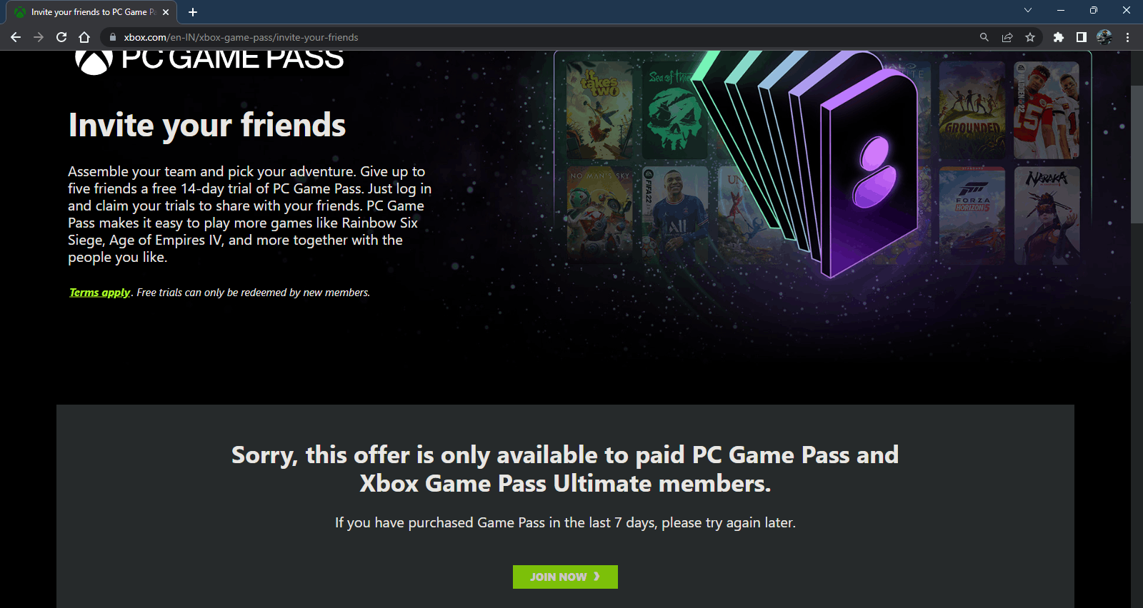 How to share Xbox Game Pass on PC